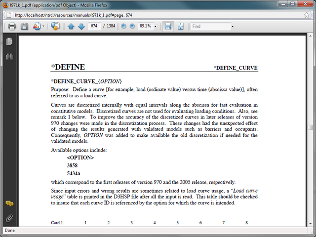 LS-DYNA User's Manual image