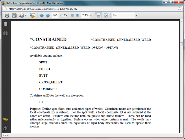 LS-DYNA User's Manual image