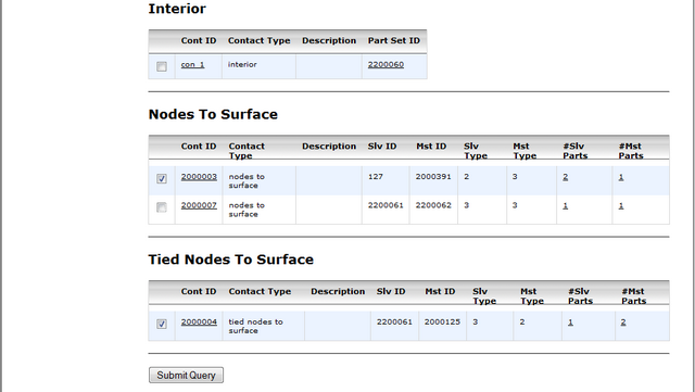 Contact specifics multiple selection image