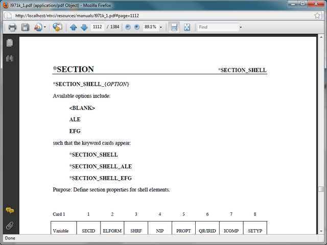 LS-DYNA User's Manual image