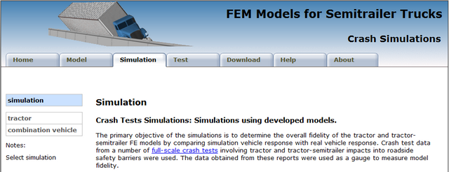 Simulation display image